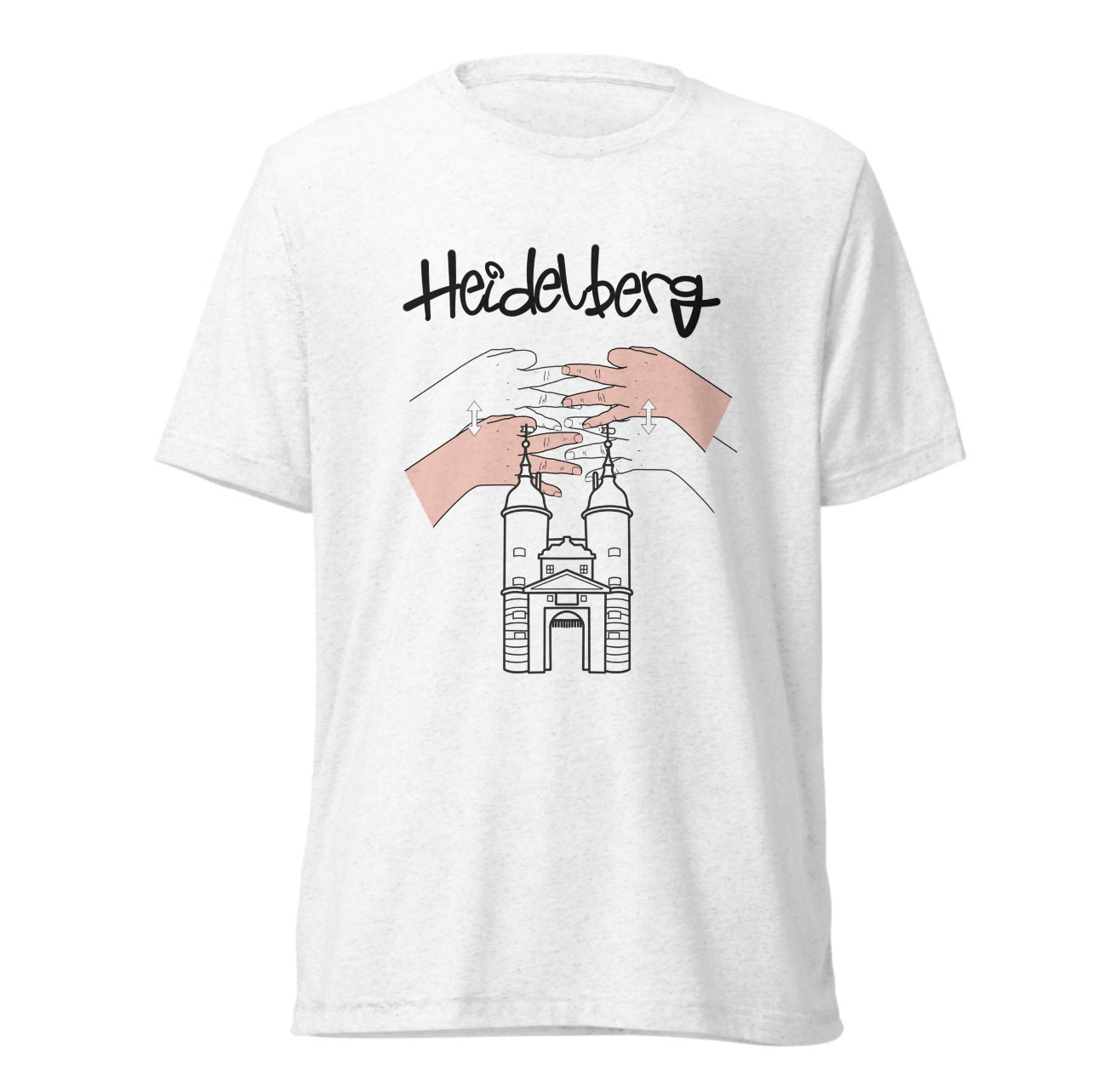 T-Shirt mit Gebärdenname „Heidelberg“