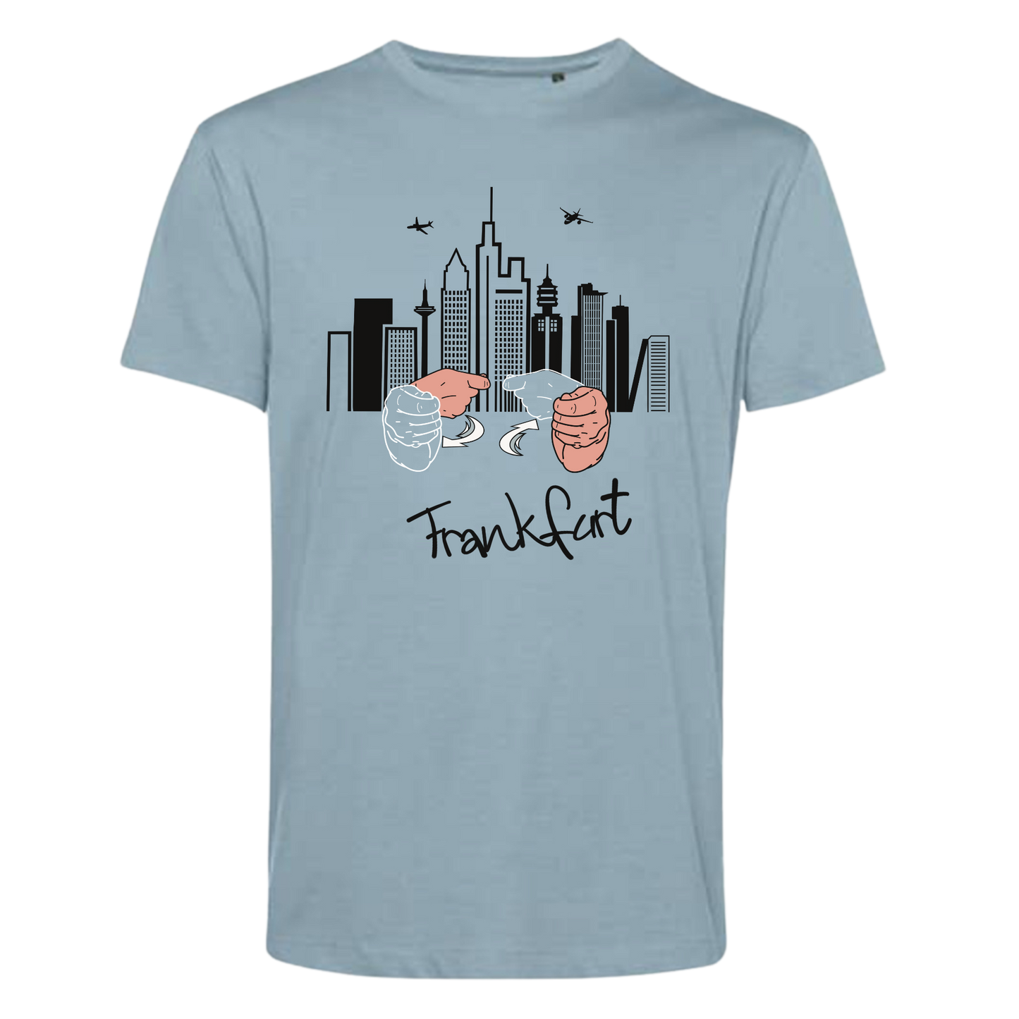 UNISEX T-Shirt - Gebärdenname „Frankfurt“