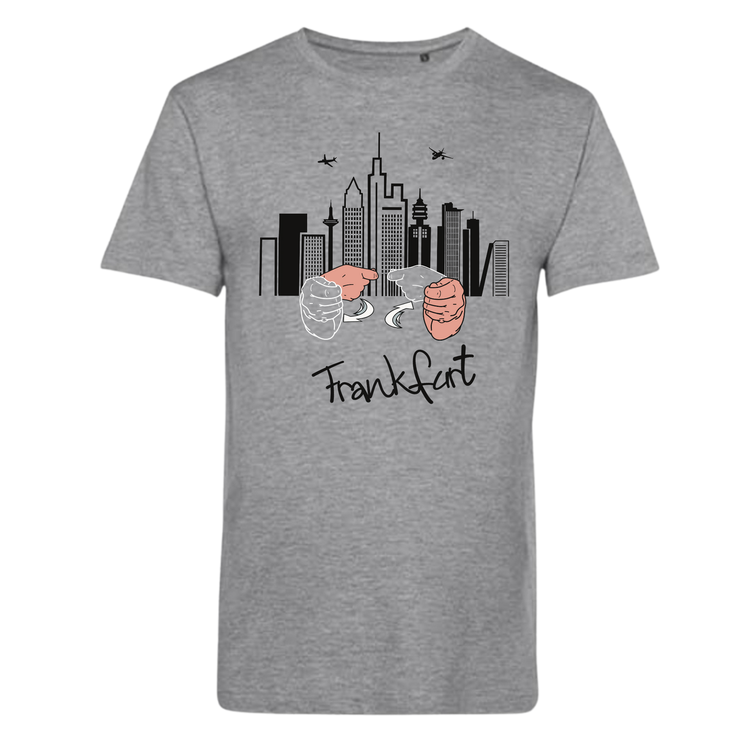 UNISEX T-Shirt - Gebärdenname „Frankfurt“