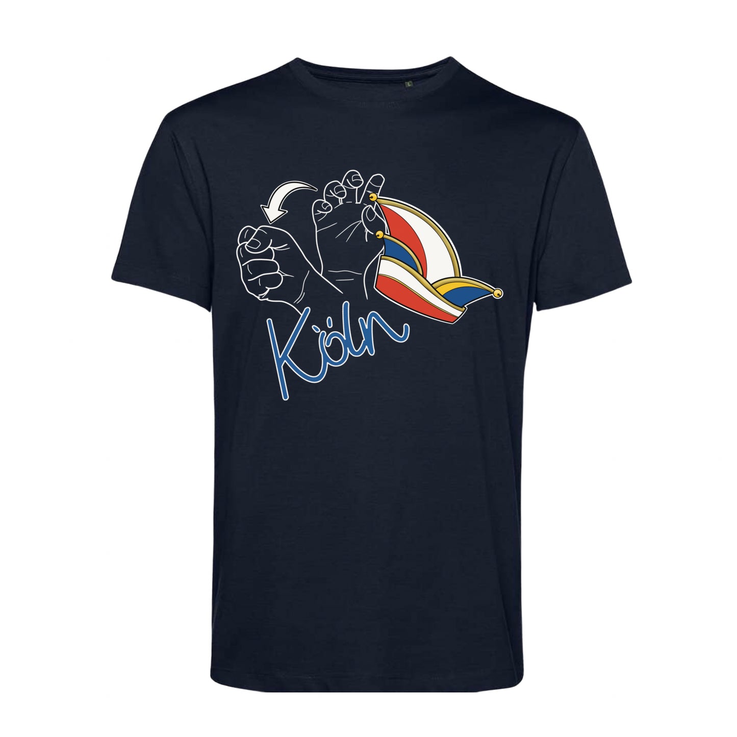 Unisex T-Shirts - alter Gebärdenname für „Köln“