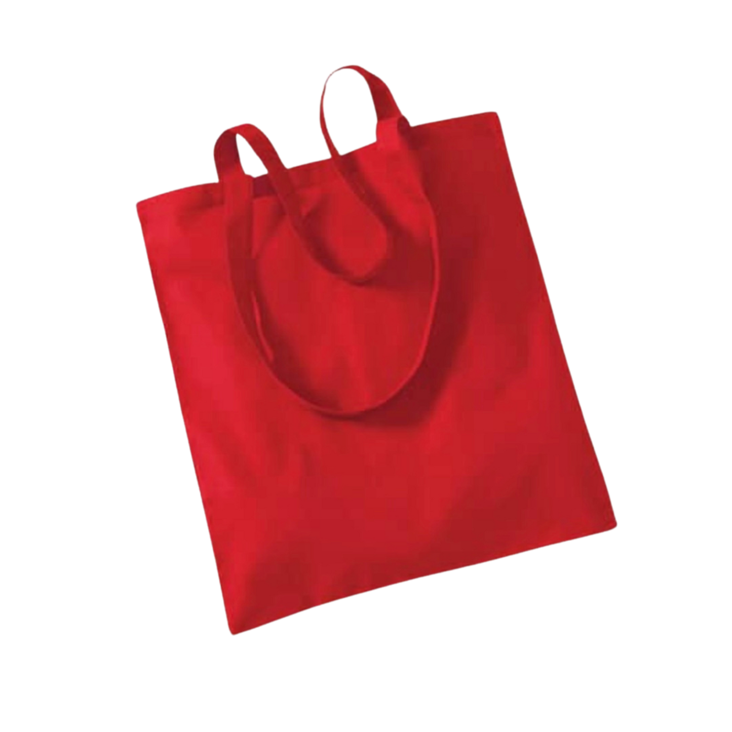 Name and finger alphabet on shopping bag
