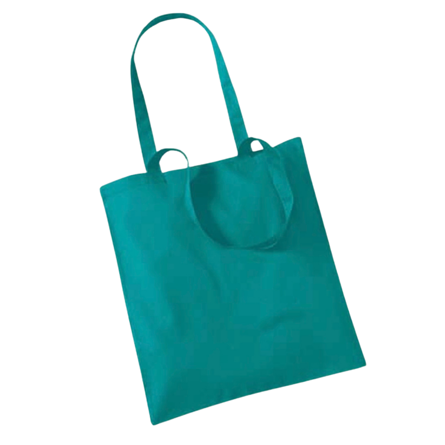 Name and finger alphabet on shopping bag