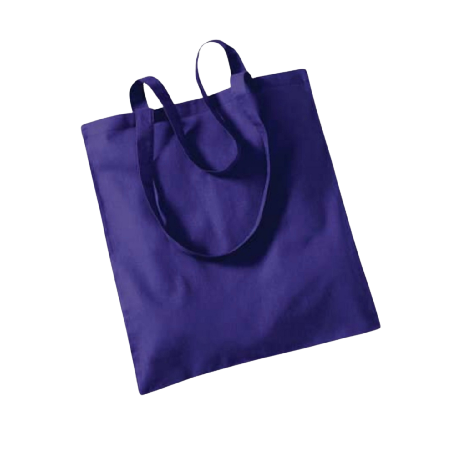 Name and finger alphabet on shopping bag