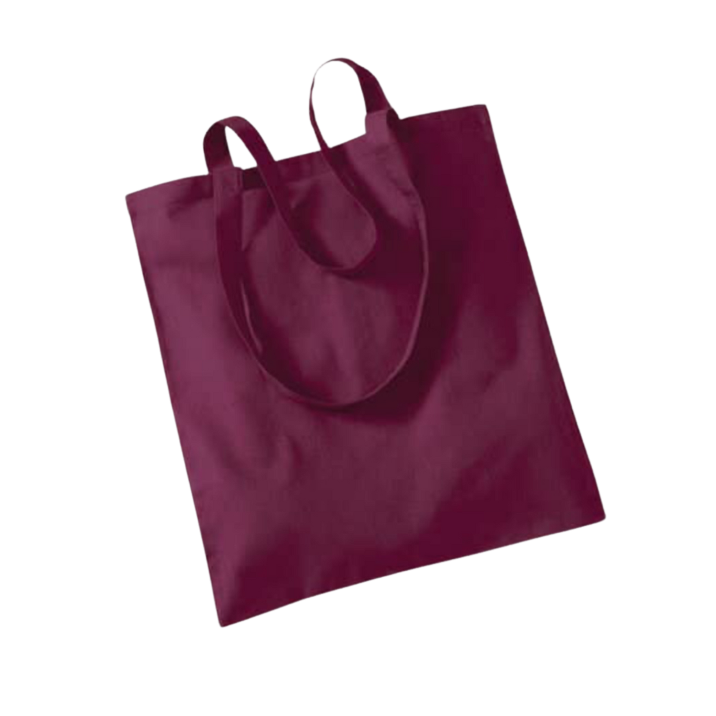 Name and finger alphabet on shopping bag