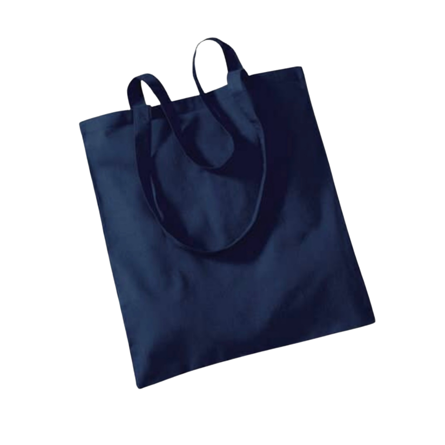 Name and finger alphabet on shopping bag