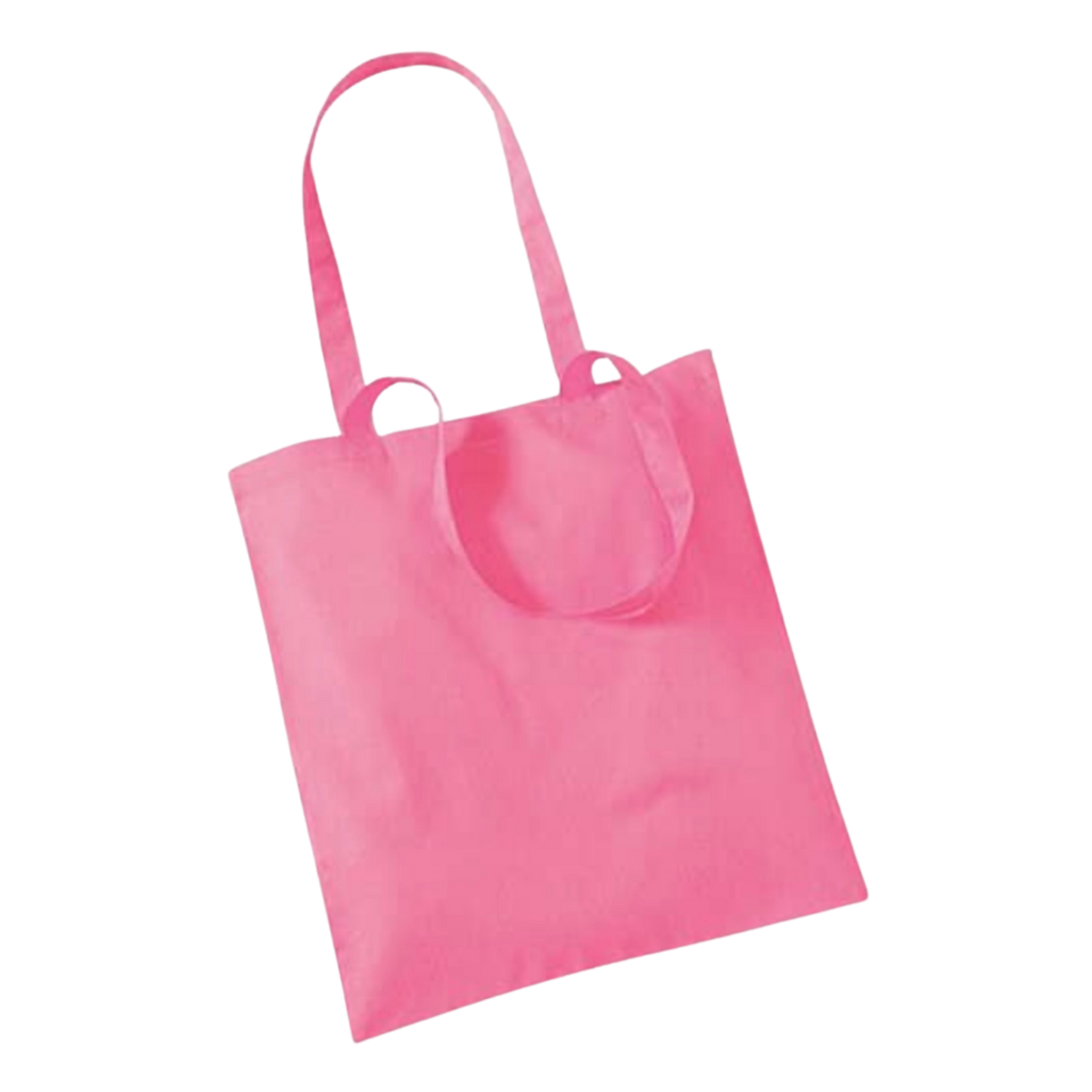 Name and finger alphabet on shopping bag