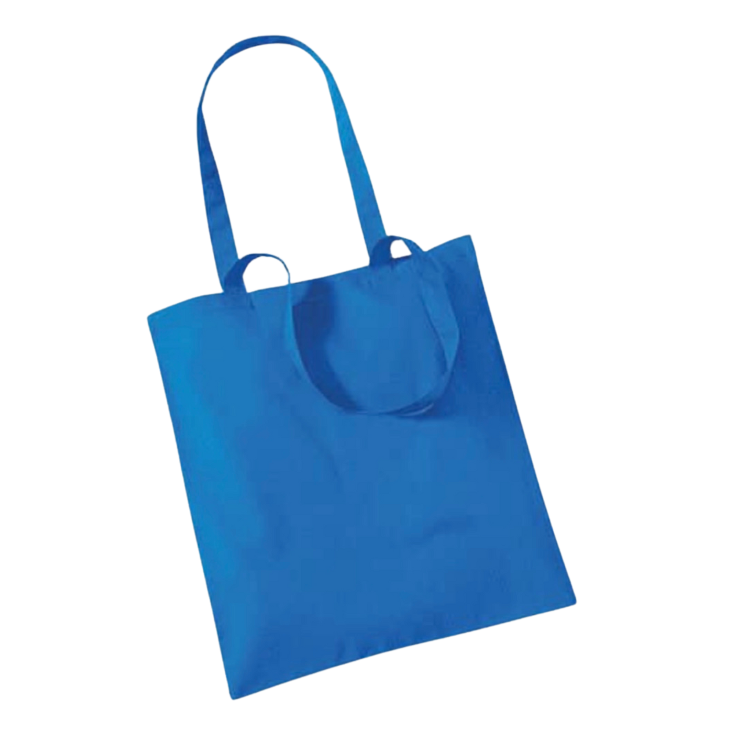 Name and finger alphabet on shopping bag