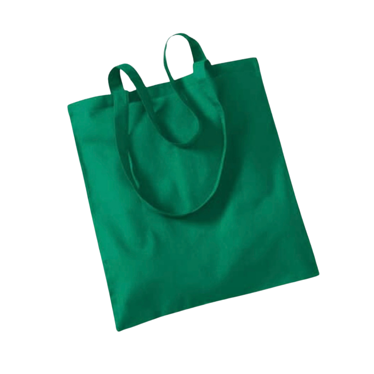 Name and finger alphabet on shopping bag