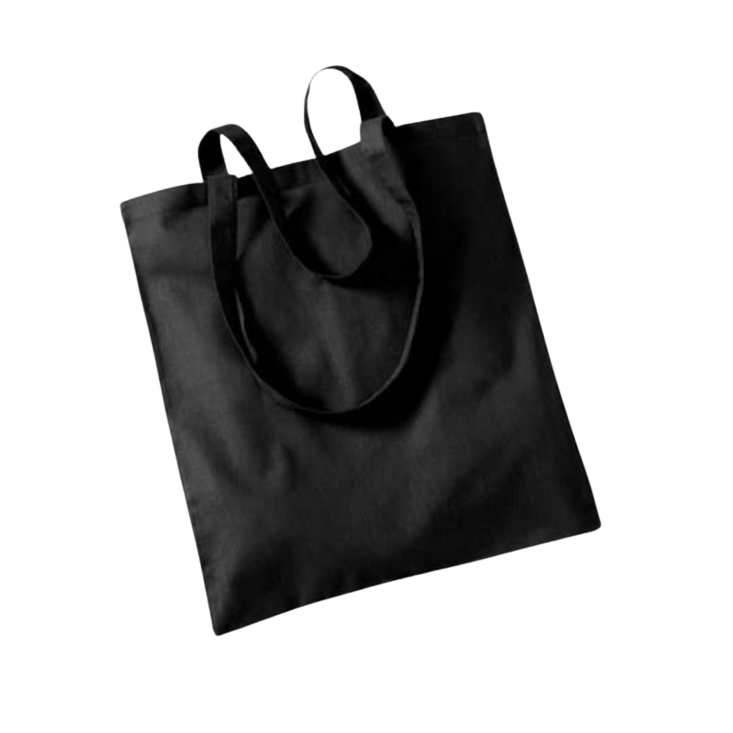 Name and finger alphabet on shopping bag