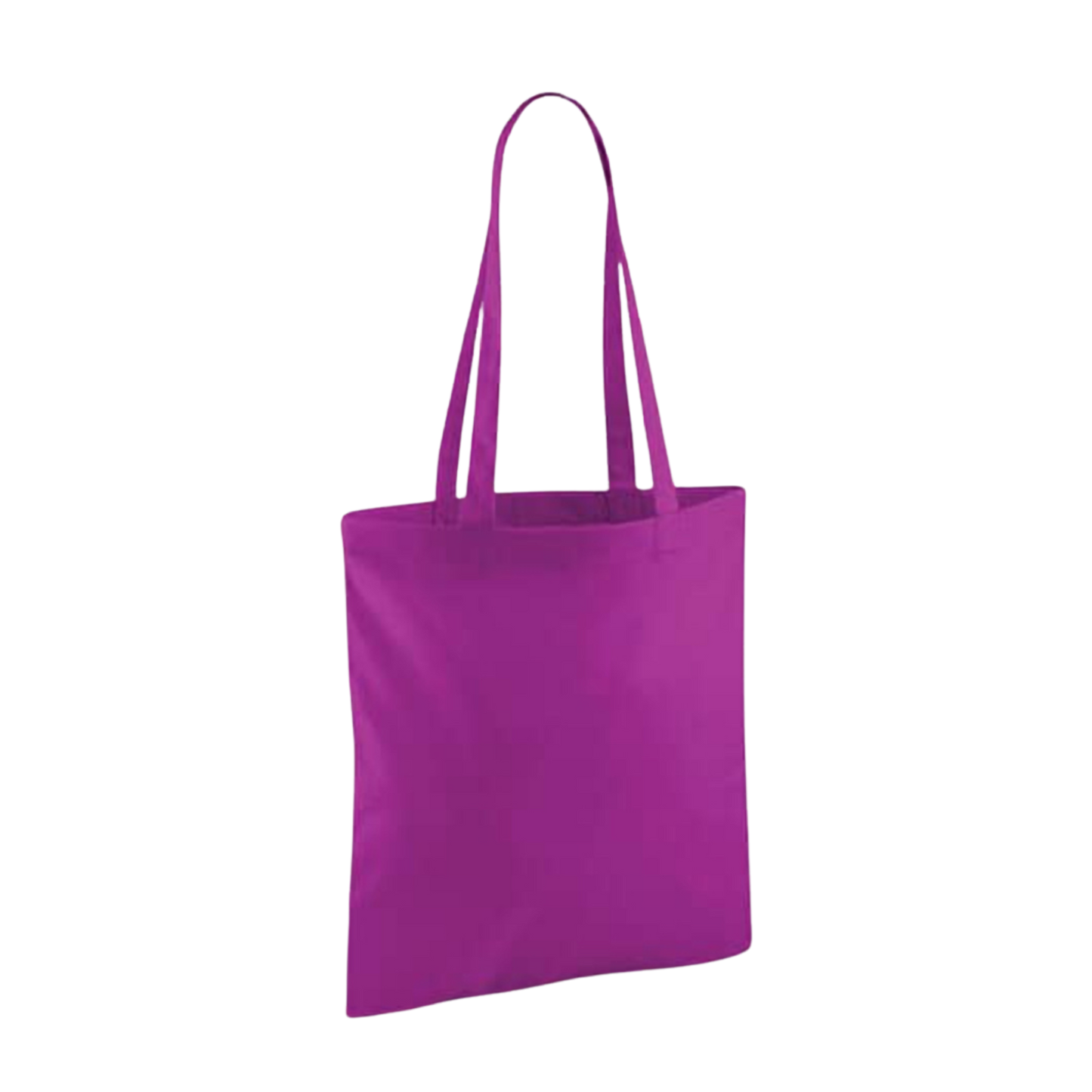 Name and finger alphabet on shopping bag