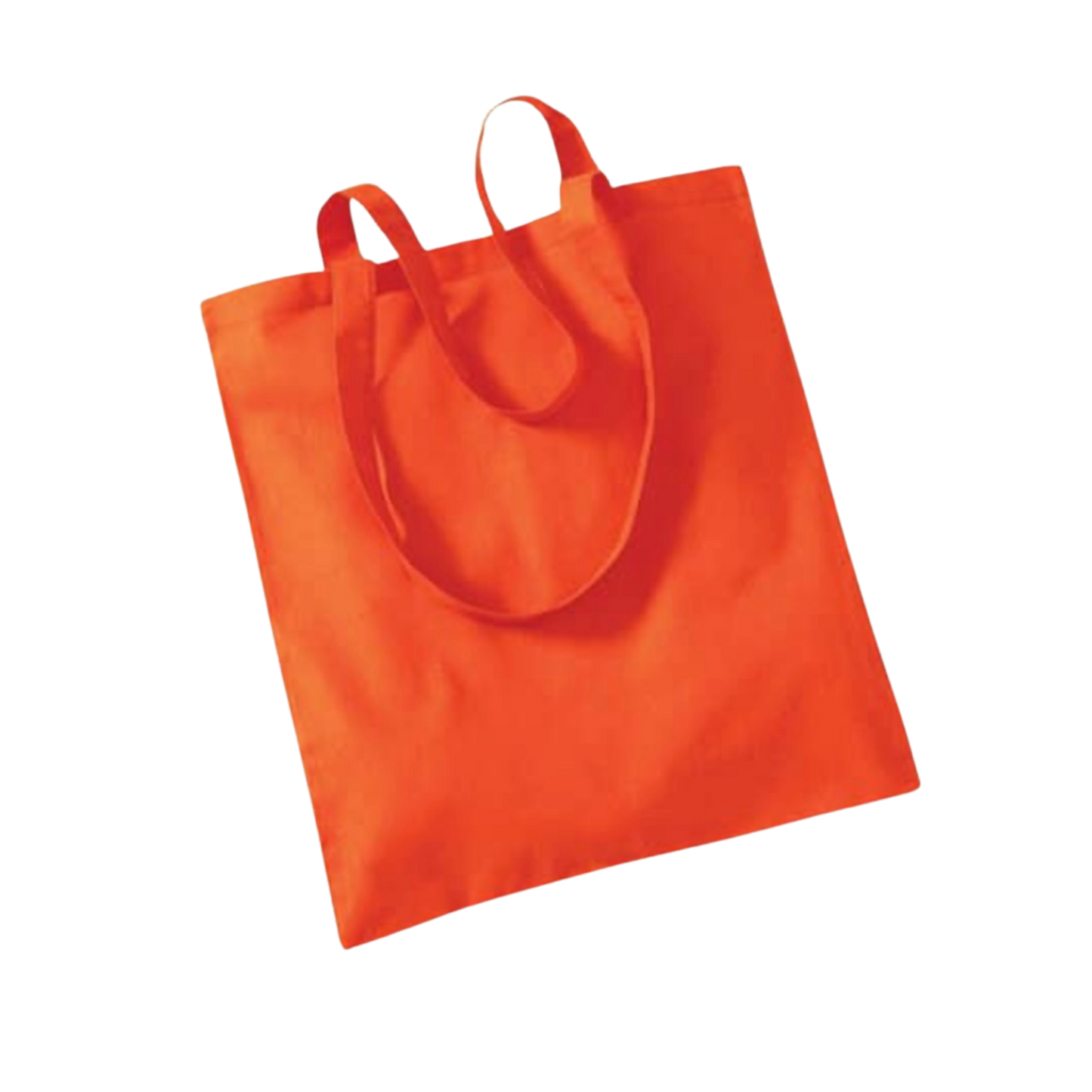 Name and finger alphabet on shopping bag
